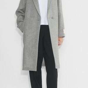 Babaton Light Gray Stedman Coat